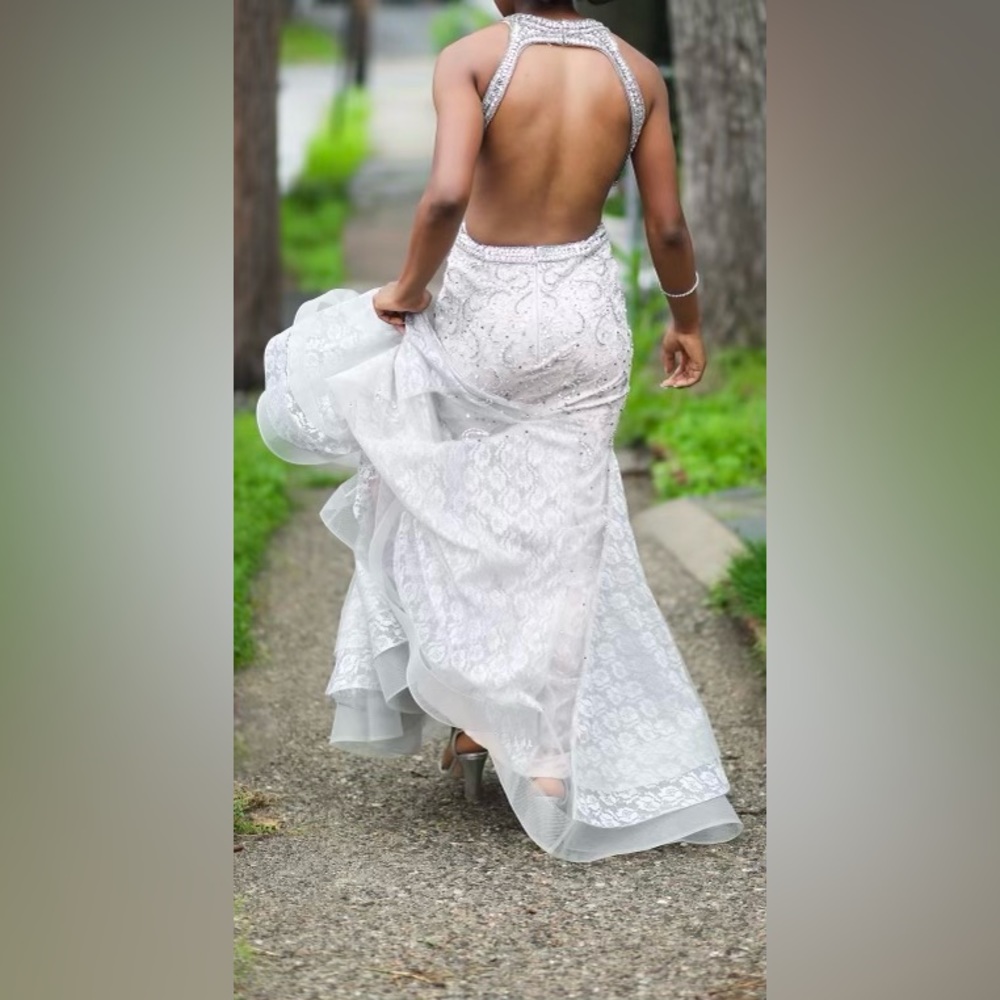 Backless Formal Dress - Picture 2 of 3